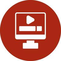 Video Play Creative Icon Design vector