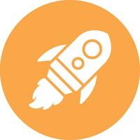 Rocket Creative Icon Design vector