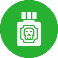 Poison Creative Icon Design vector