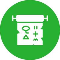 Hieroglyph Creative Icon Design vector