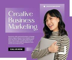 Creative Business Facebook Post template
