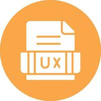 Ux Format Creative Icon Design vector