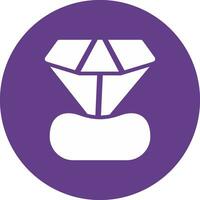 Diamond Creative Icon Design vector