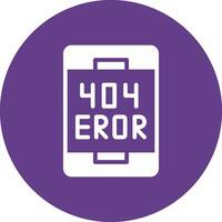Error Creative Icon Design vector