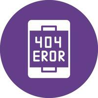 Error Creative Icon Design vector