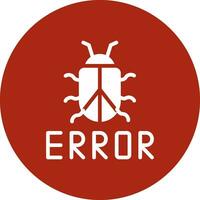 Bug Creative Icon Design vector