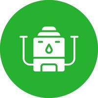 diseño de icono creativo de caldera de agua vector