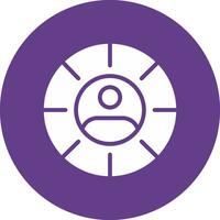 Targeting Creative Icon Design vector
