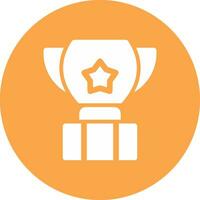 Trophy Creative Icon Design vector