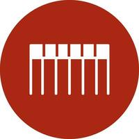 Comb Creative Icon Design vector