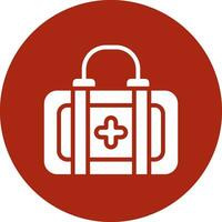 First Aid Kit Creative Icon Design vector