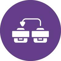 B2B Creative Icon Design vector