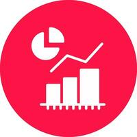 Statistical Analysis Creative Icon Design vector