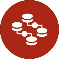 Unstructured Data Creative Icon Design vector