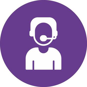Operator Creative Icon Design vector