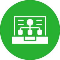 Front End Development Creative Icon Design vector