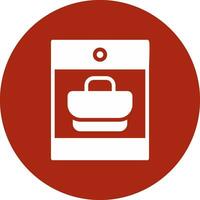 Online Jobs Platform Creative Icon Design vector