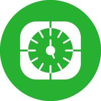 diseño de icono creativo de reloj vector