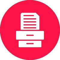 Project Inbox Creative Icon Design vector