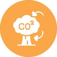 CO2 Creative Icon Design vector