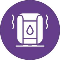 Humidifier Creative Icon Design vector