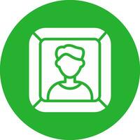 Portrait Creative Icon Design vector