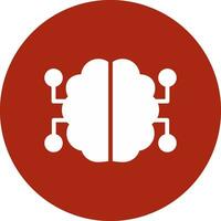 Neurons Circuit Creative Icon Design vector