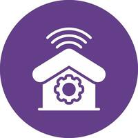 Home Automation Creative Icon Design vector