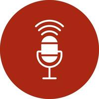 Voice Control Creative Icon Design vector