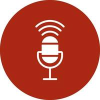 Voice Control Creative Icon Design vector