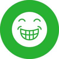 Grin Creative Icon Design vector