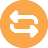 Arrows Repeat Creative Icon Design vector