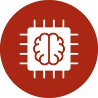 Super Brain Creative Icon Design vector