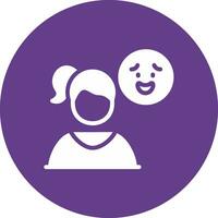 Facial Expression Creative Icon Design vector