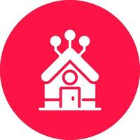 Home Network Creative Icon Design vector