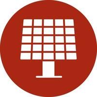 Solar Panel Creative Icon Design vector