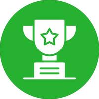 Trophy Creative Icon Design vector