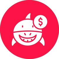 Loan Shark Creative Icon Design vector