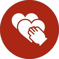 Make a Pledge Creative Icon Design vector