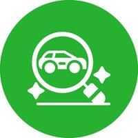 Car Finder Creative Icon Design vector