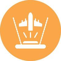 Ar Flight Training Creative Icon Design vector
