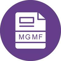 MGMF Creative Icon Design vector