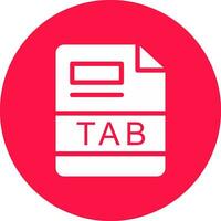 TAB Creative Icon Design vector