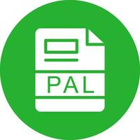 PAL Creative Icon Design vector