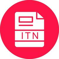 ITN Creative Icon Design vector