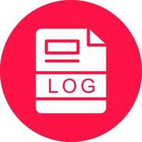 LOG Creative Icon Design vector