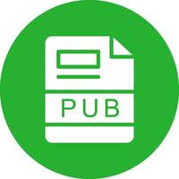 PUB Creative Icon Design vector