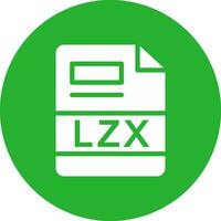 lzx creativo icono diseño vector