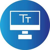 Text Edit Creative Icon Design vector