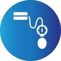 Tensiometer Creative Icon Design vector